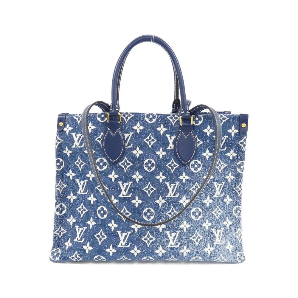 Louis Vuitton Monogram Jacquard Denim OnTheGo MM M59608 Handbag